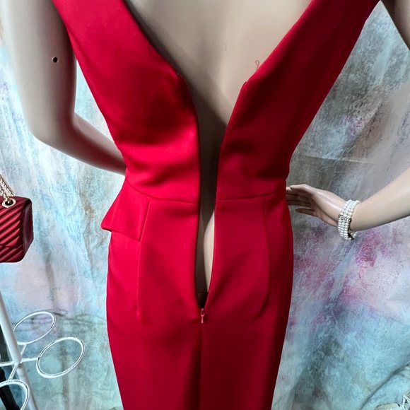 📌Black Halo Eve By Laurel Berman Lady in Red Evening - Formal - Prom Dress - Picture 10 of 16